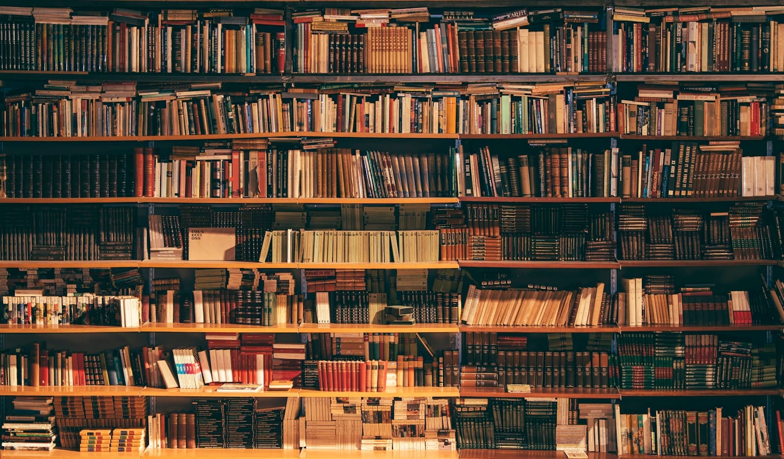 صورة توضيحية لمكتبة تعليمية